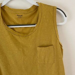 Madewell Whisper Cotton Crewneck Muscle Tank Top